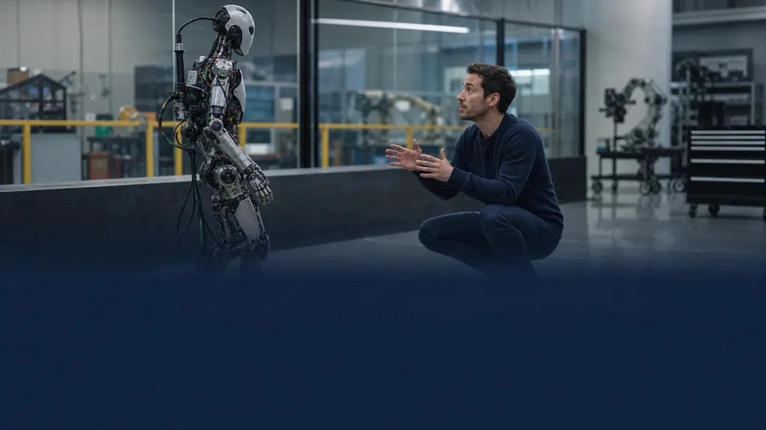 Editorial image illustrating: Caltech roboticist says safety should be the top concern for humanoid robots