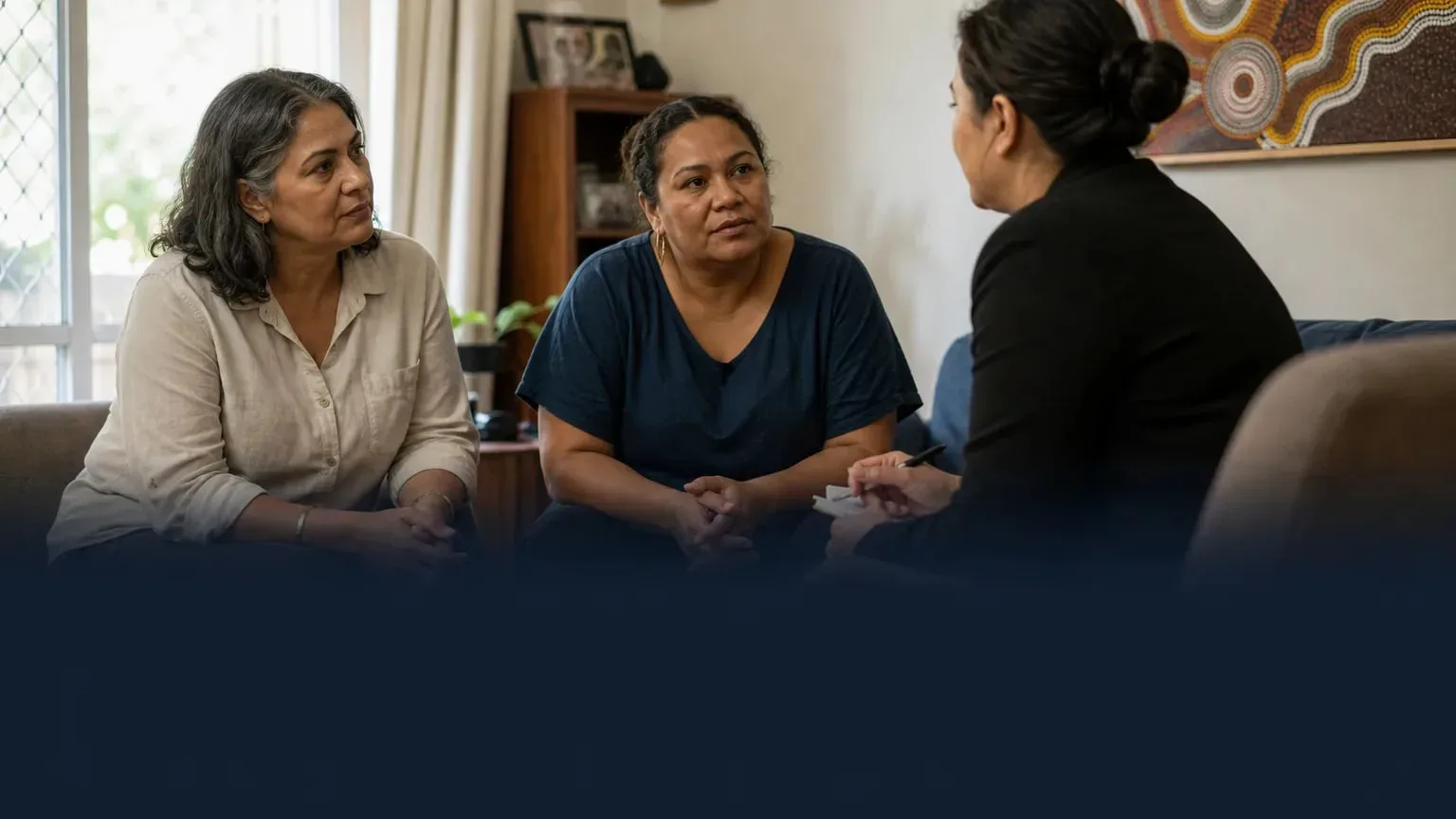 Editorial image illustrating: La Trobe PhD scholarship backs research on family violence safety for First Nations and CALD families