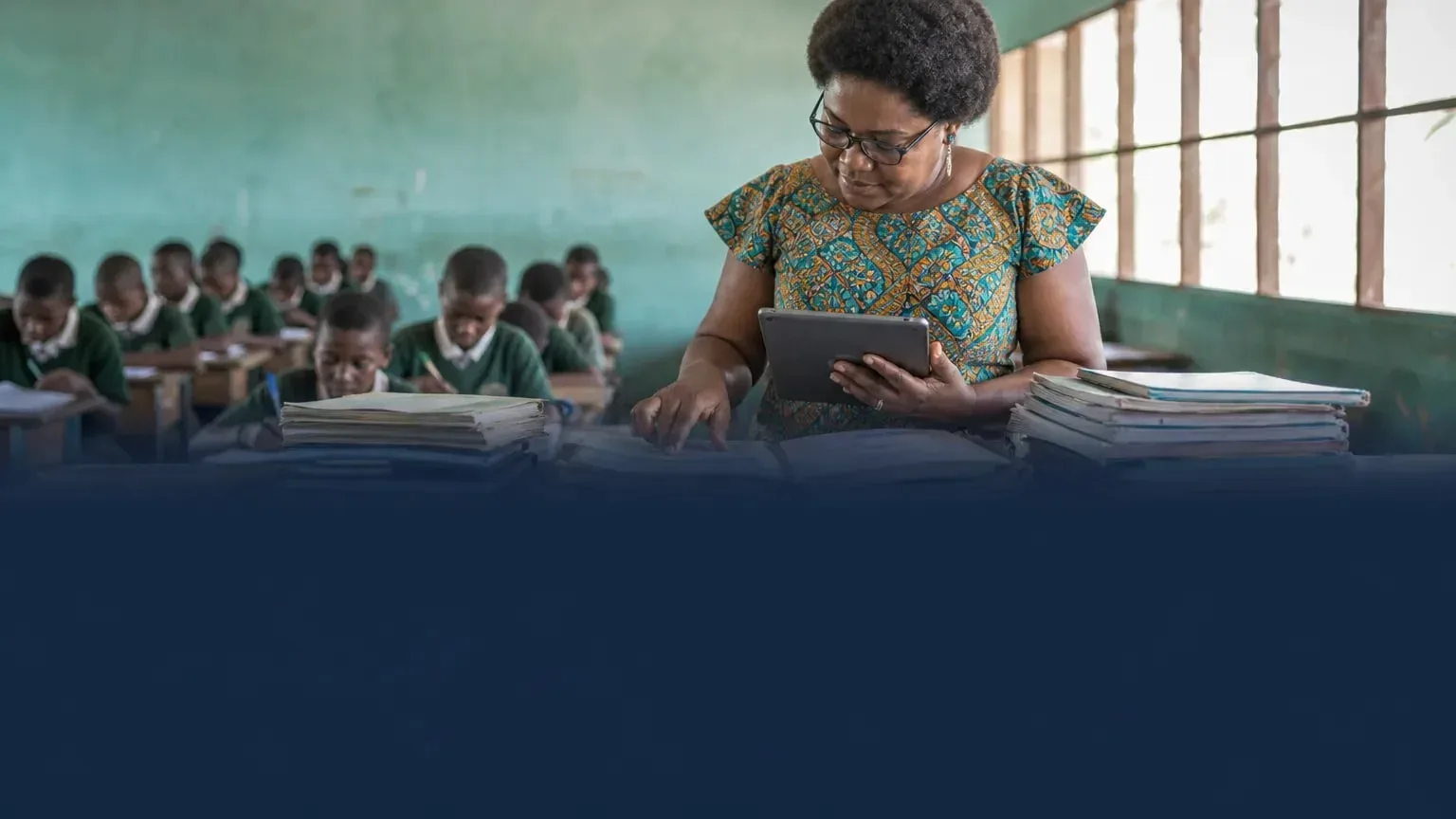 Image éditoriale illustrant : Nigeria : le guide du ministère de l’Éducation rassemble des manuels, des règles de réouverture et des documents sur les TIC