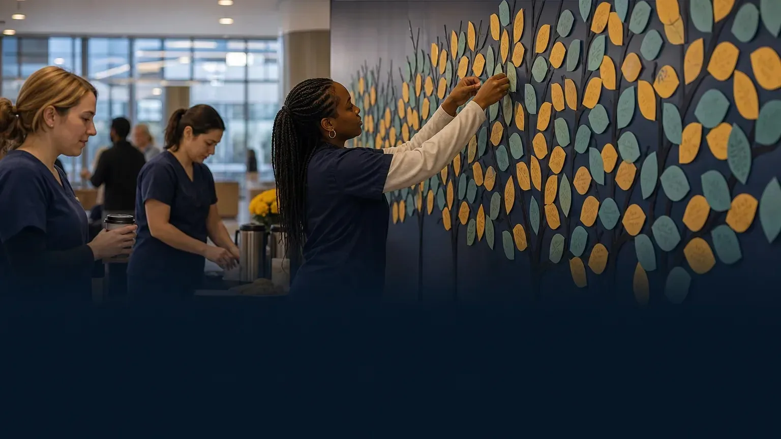 Image éditoriale illustrant : NYU Meyers organise un mois de gratitude en novembre