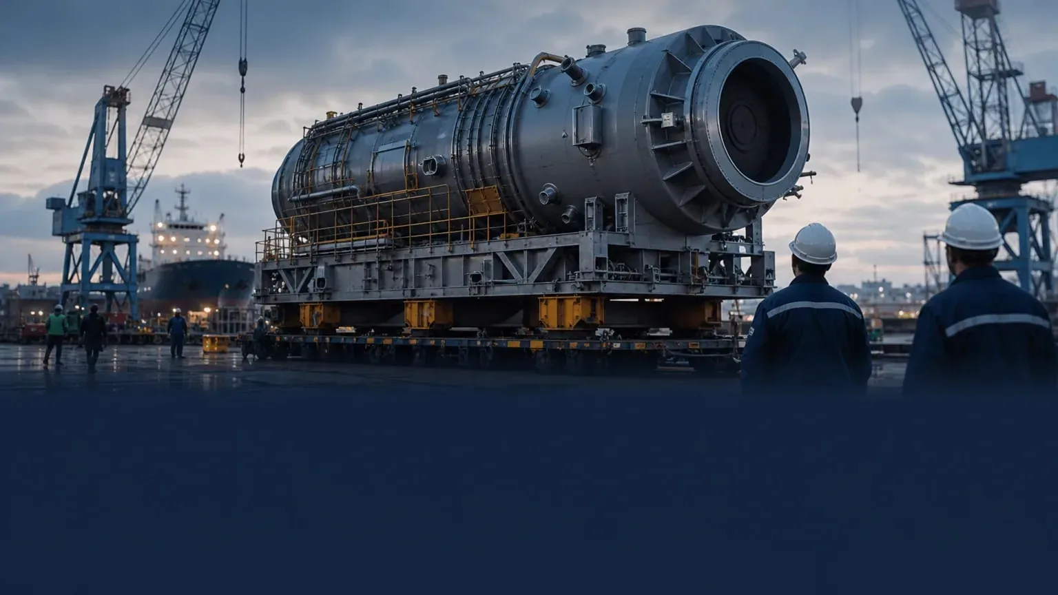 Image éditoriale illustrant : Une startup veut relancer le nucléaire avec un modèle de fabrication navale