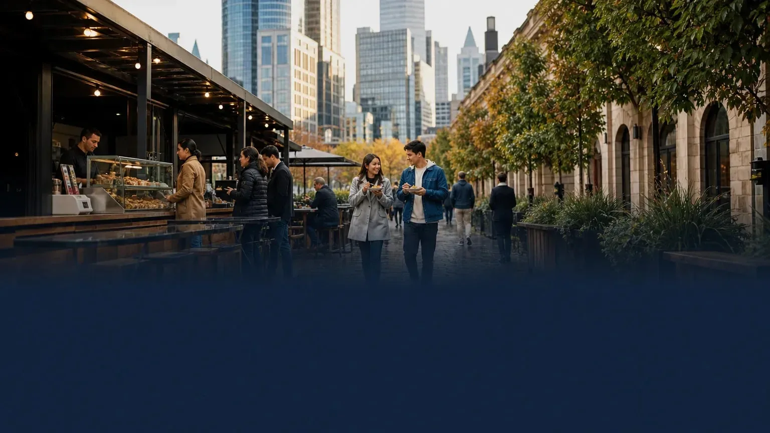 Editorial image illustrating: Melbourne climate, culture and food spotlight Trinity College Foundation Studies page