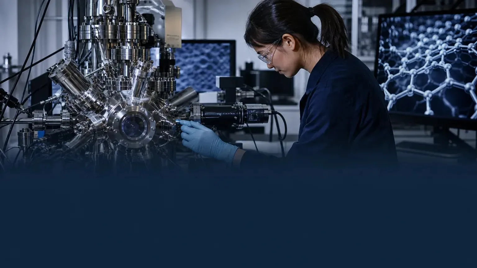 Editorial image illustrating: University of Manchester opens 2027 PhD/MPhil Condensed Matter Physics route with graphene access and project-based applications