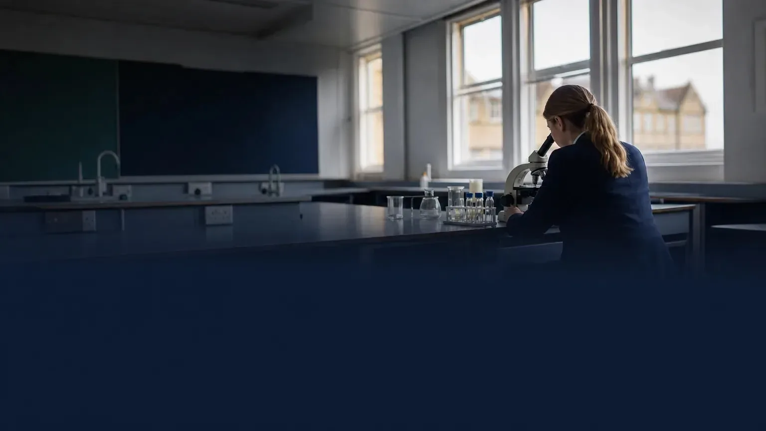 Editorial image illustrating: Women scientists almost entirely omitted from UK school science exam materials, Cambridge study finds
